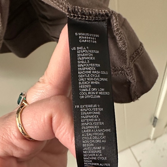 Forever 21 Chocolate Brown Embroidered Tank Top - Picture 3 of 6